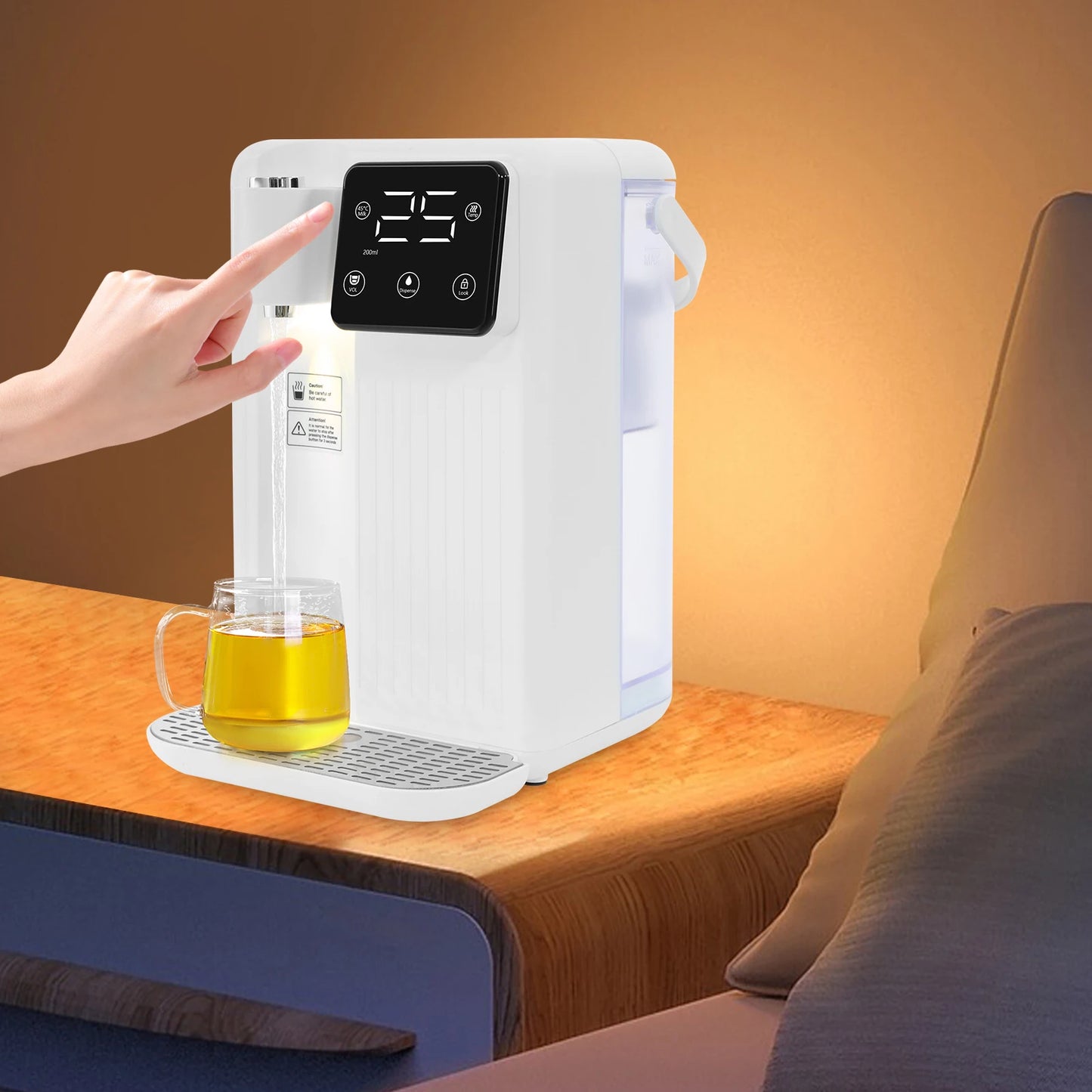 Instant Hot Water Dispenser With LED Panel Fast Heating
