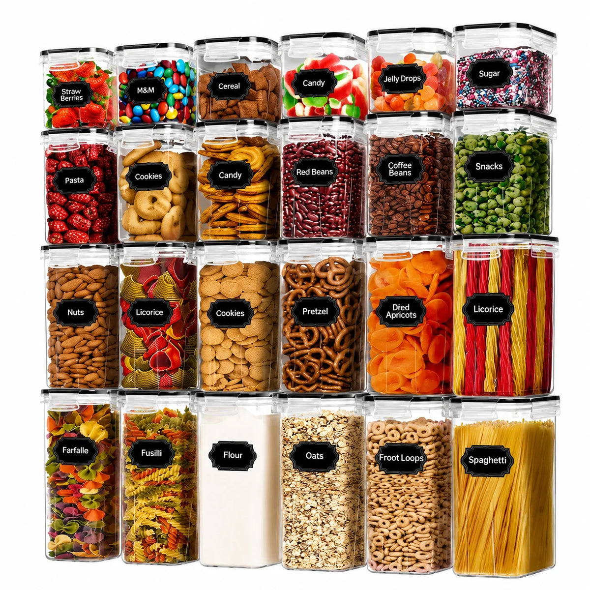 AEHOME Airtight Food Storage Containers With Lids