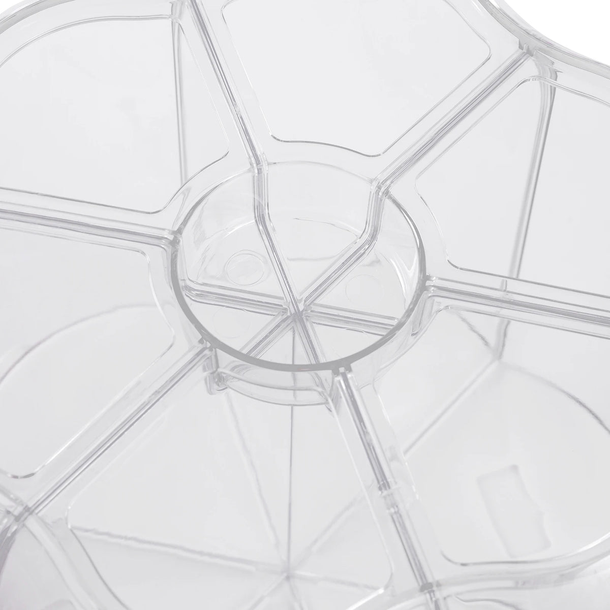 Bymaocar Rotating Six Compartment Airtight Rice and Grain Dispenser