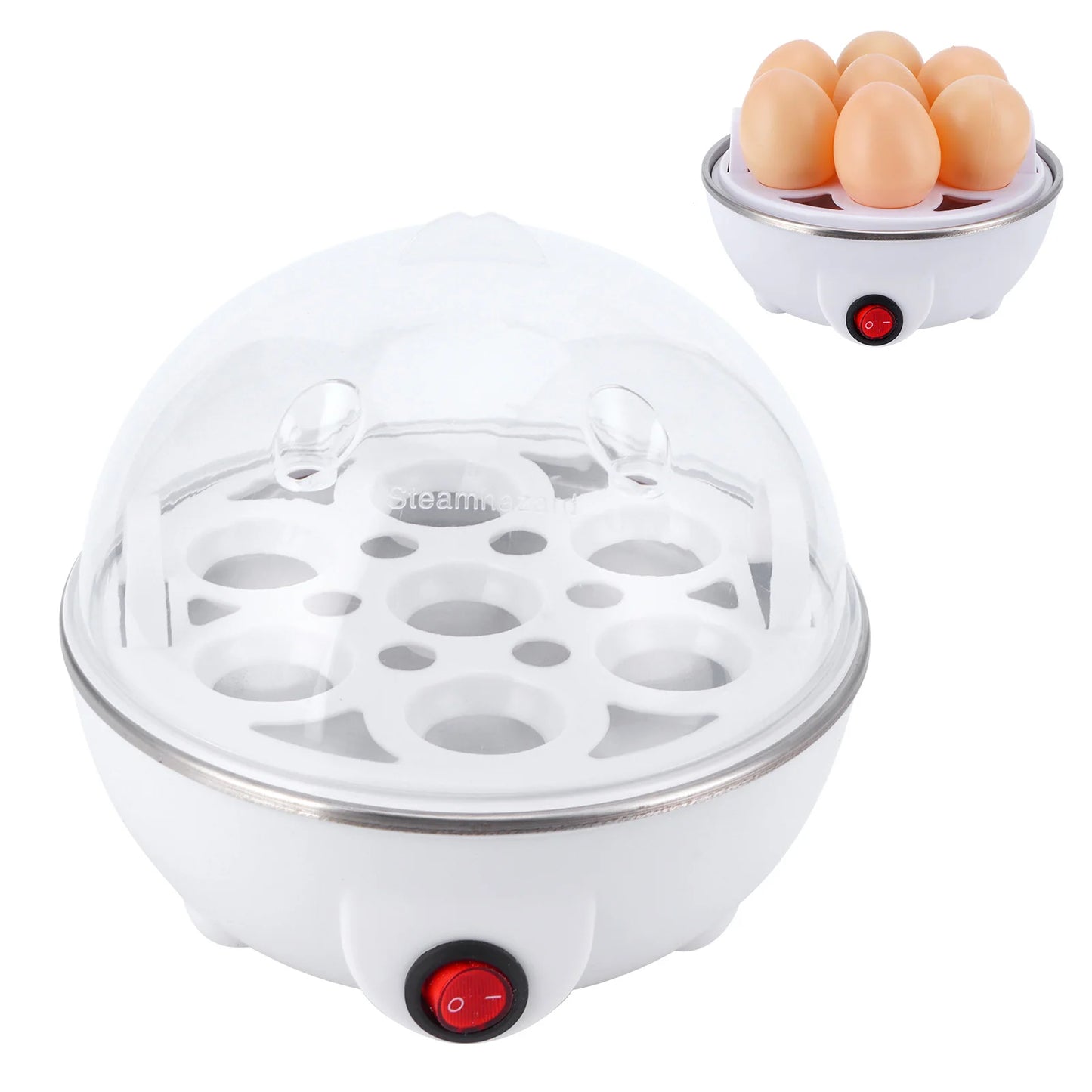 Romellar Electric Egg Cooker Multifunctional Poacher