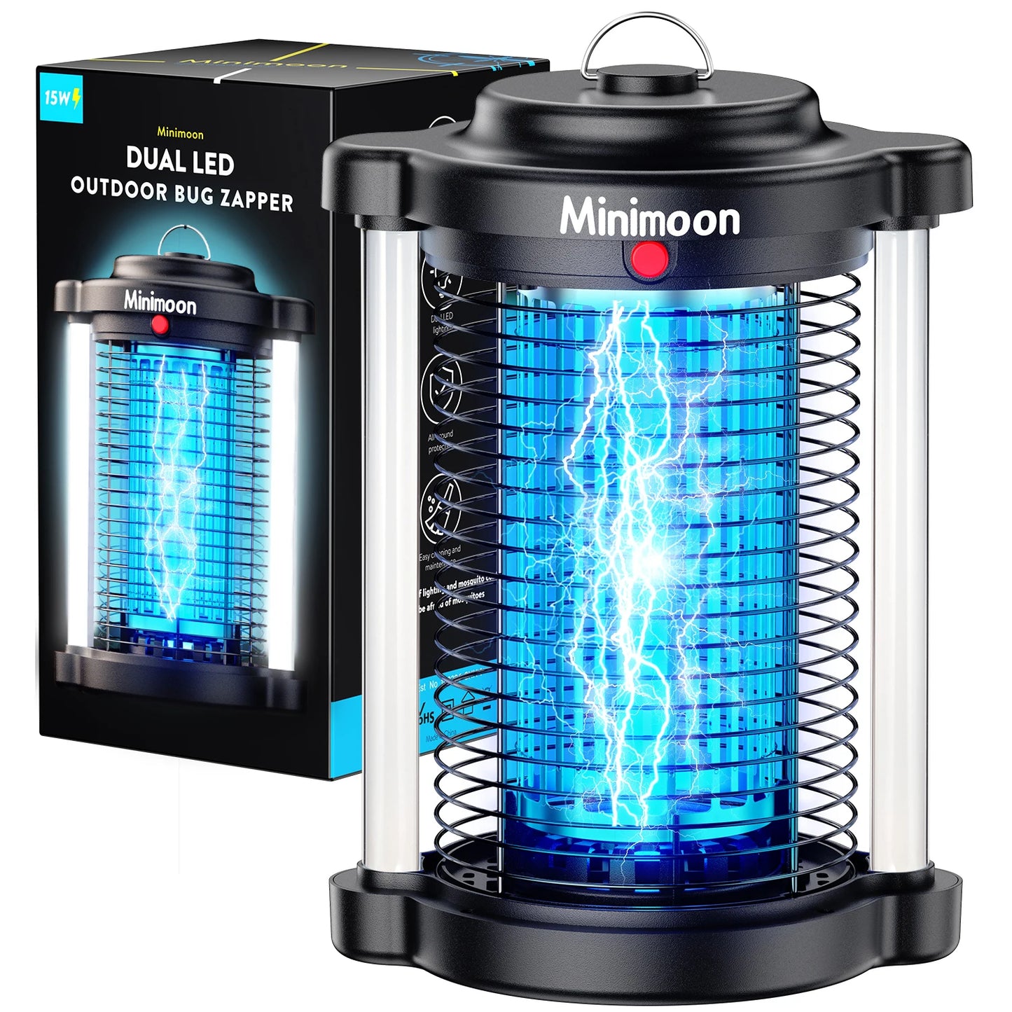 Bug Zapper Outdoor Mosquito And Insect Trap With LEDs