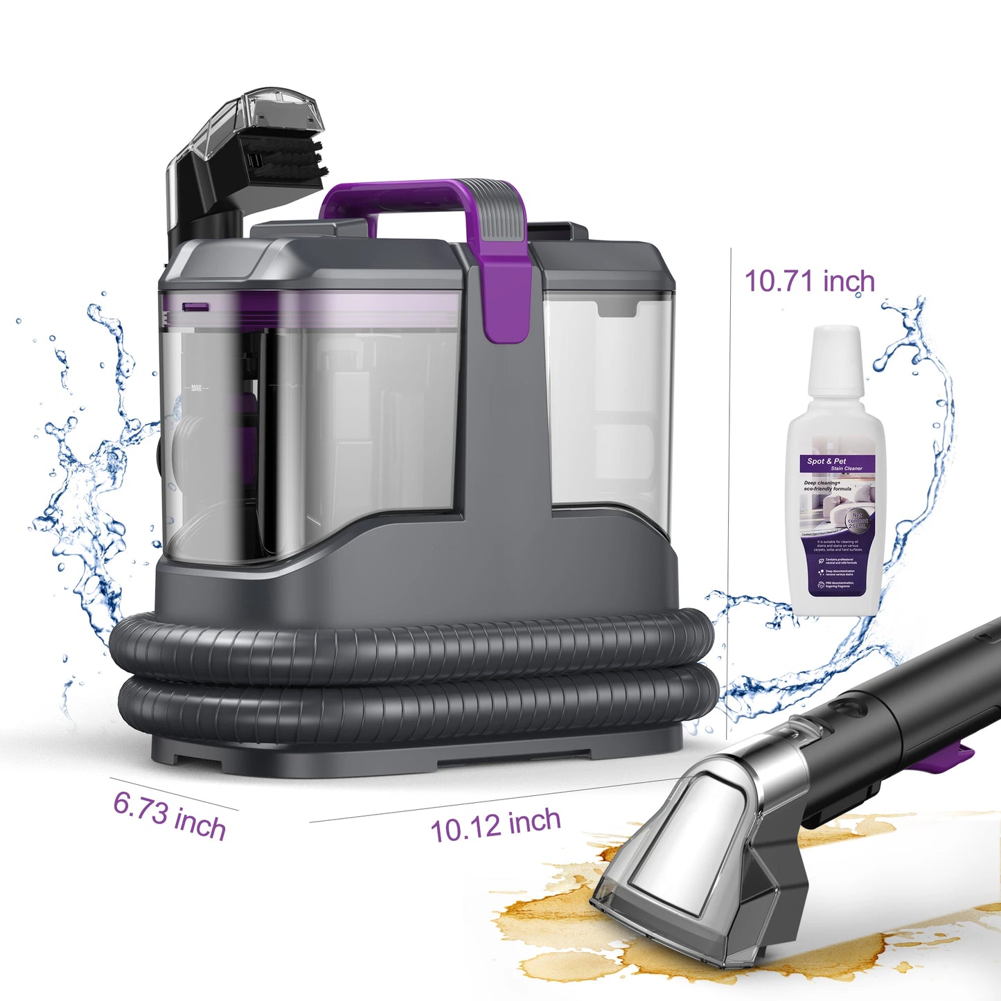 INSE C9 Spot Corded Vacuum Cleaner With Wet Sprayer For Sofa And Car