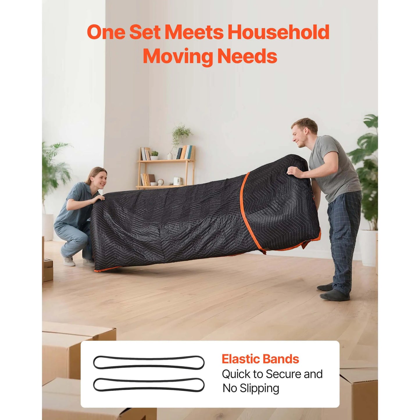 SucceBuy Moving Blanket 6 And 12 Pack Nonwoven Cotton Filling