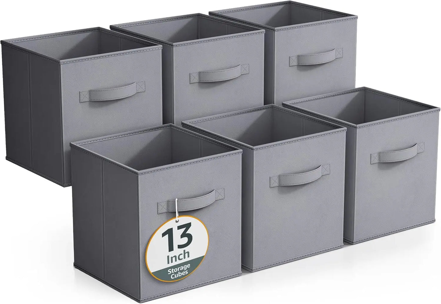 Fabric Storage Cubes Foldable Bins For Pantry And Toys