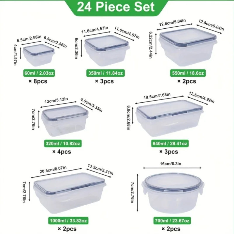 Airtight Food Storage Containers With Locking Lids