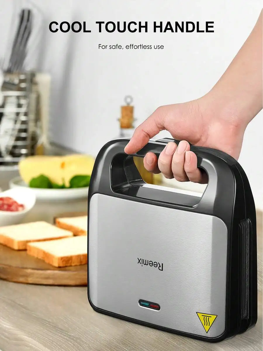 XMSJ 3 In 1 Waffle Grill And Sandwich Maker