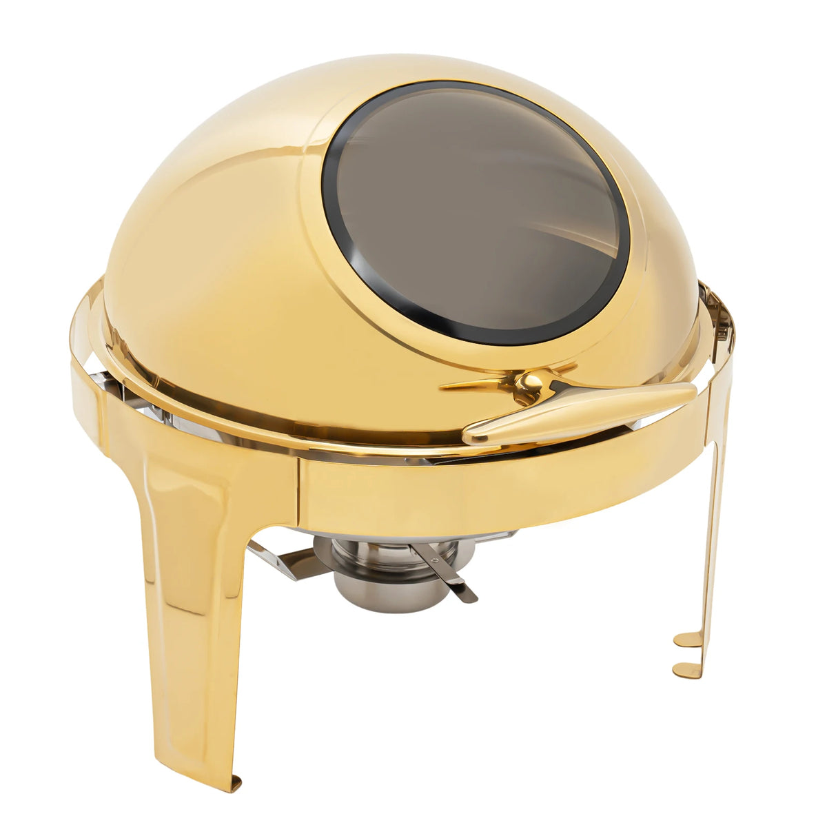 Bymaocar Round Chafing Dish Buffet Food Warmer
