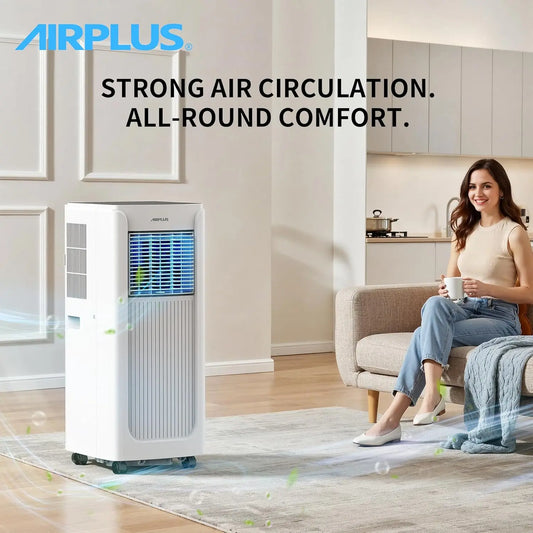 AirPlus Portable Air Conditioner With Dehumidifier And Remote