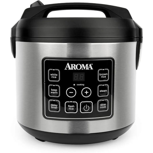 Abay Digital Rice Cooker With Steam And Slow Cooking