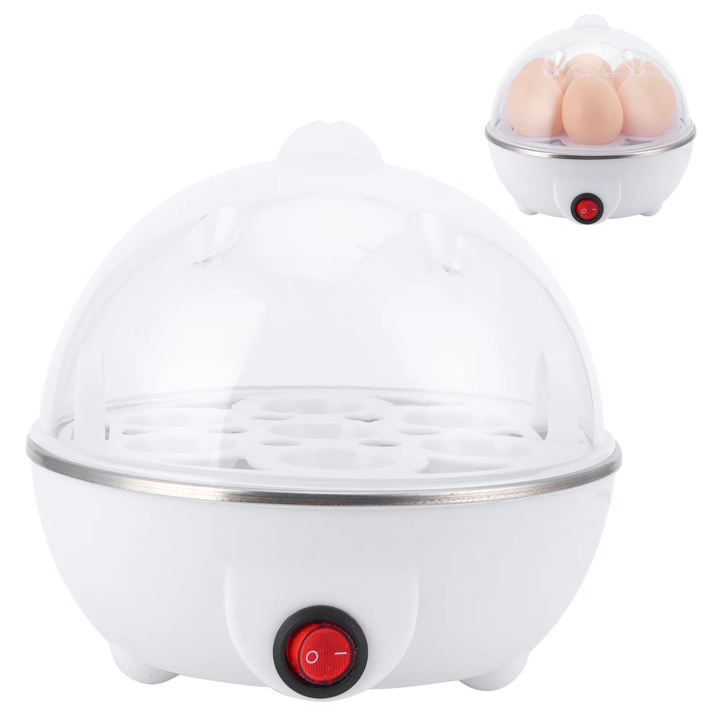 Romellar Electric Egg Cooker Multifunctional Poacher
