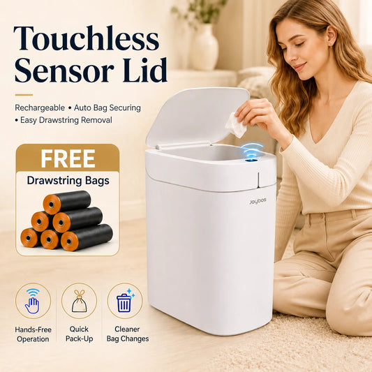 Joybos Touchless Smart Trash Can With Auto Lining
