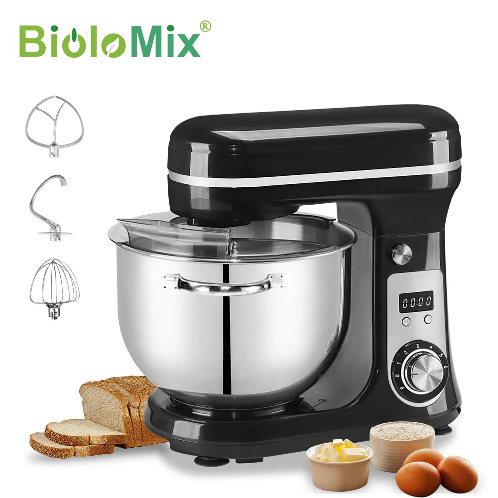 Biolomix Kitchen Stand Mixer With Blender And Quiet Motor