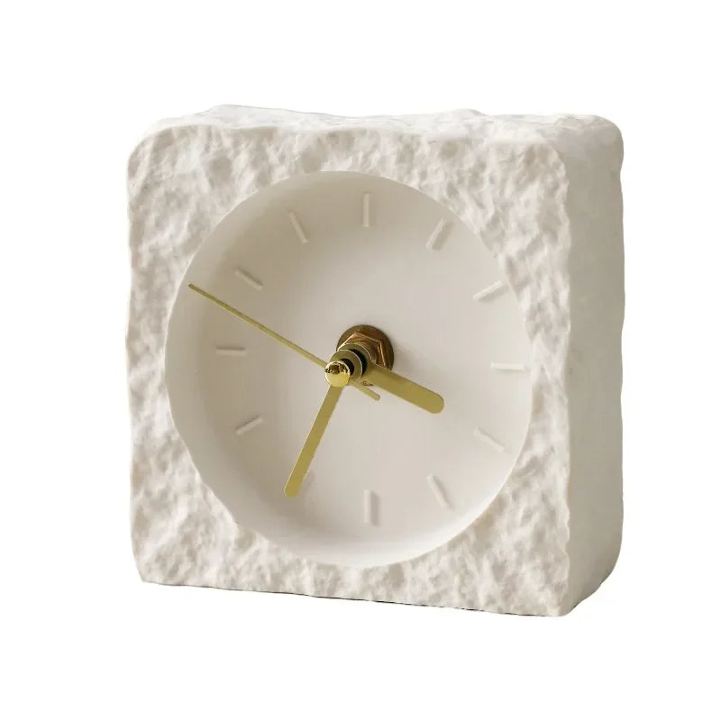 Minimalist Desk Clock for Home Decor Quartz