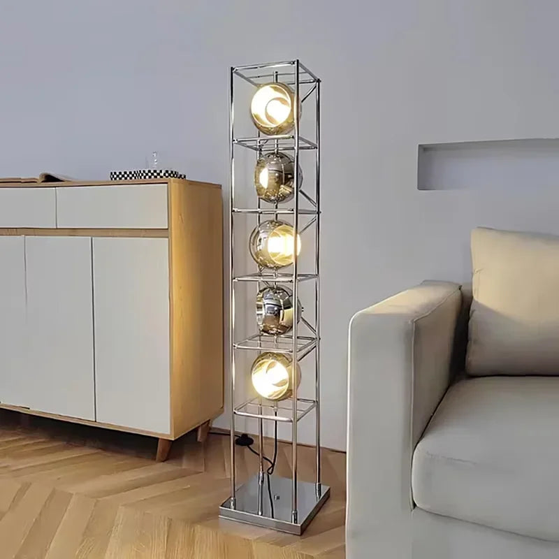 Bauhaus LED Metal Floor Lamp For Modern Living
