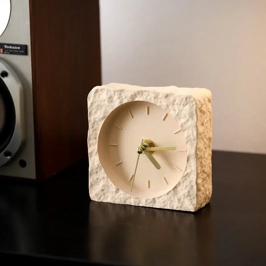 Minimalist Desk Clock for Home Decor Quartz