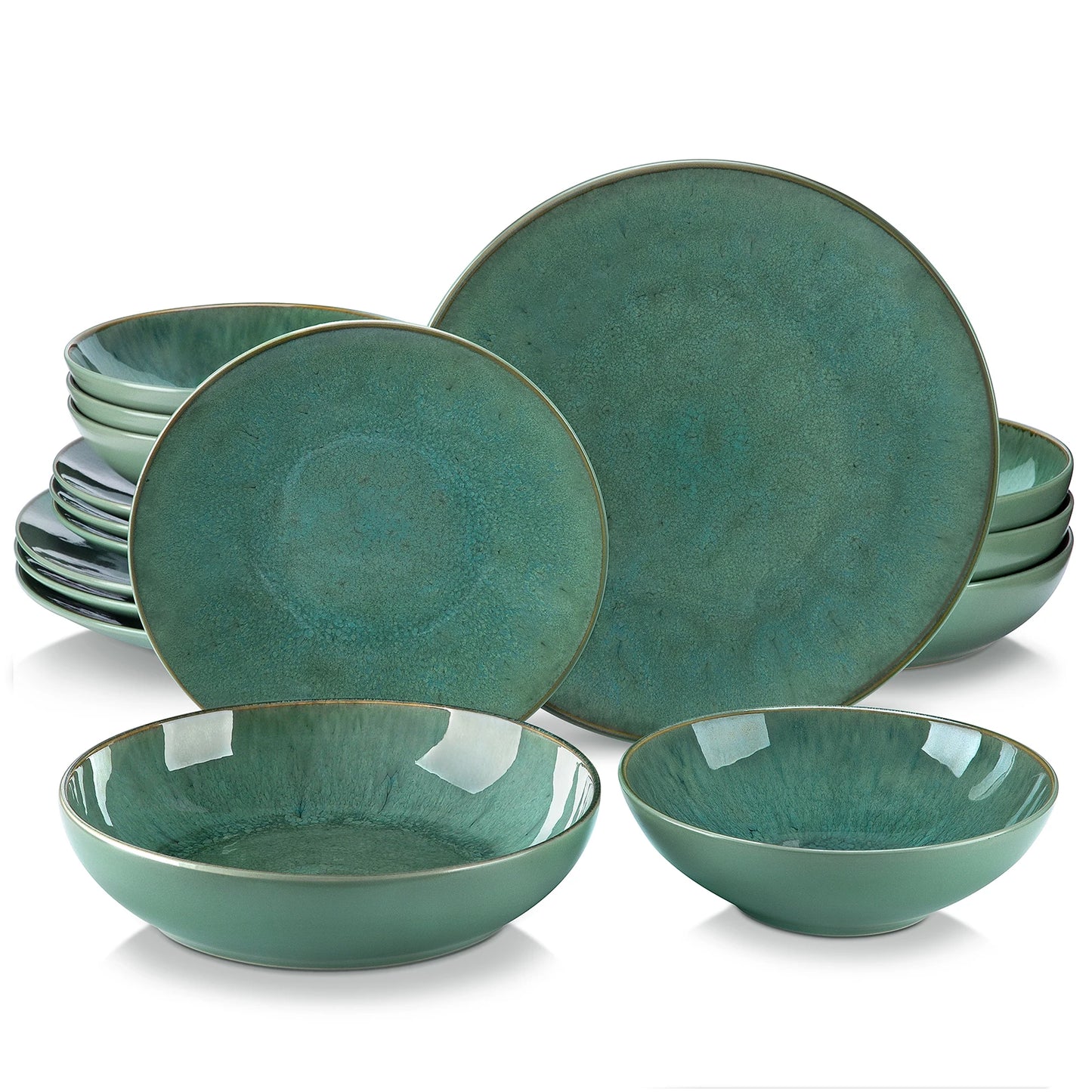 MALACASA KARST Stoneware Tableware Set