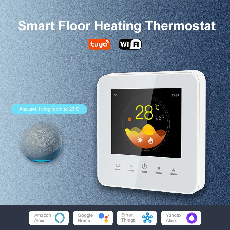 ACMELEC 16A Tuya WiFi Smart Thermostat for Floor Heating