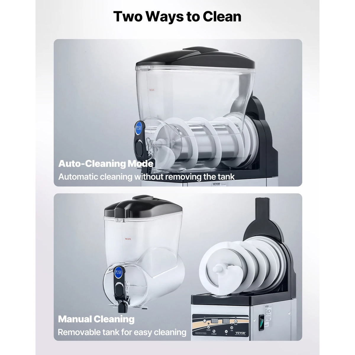 SucceBuy Commercial Frozen Drink And Slushy Maker