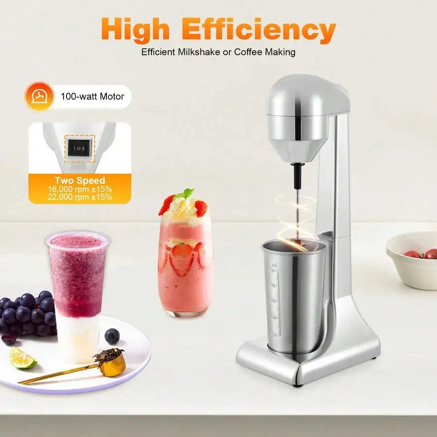 XMSJ Commercial Milkshake Machine Drink Mixer Smoothie Blender