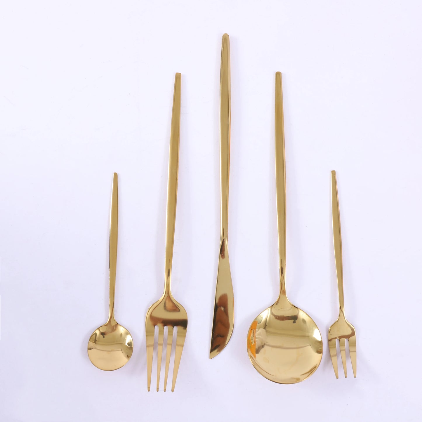 90-Piece 420 Stainless Steel Flatware Set Heavy Duty