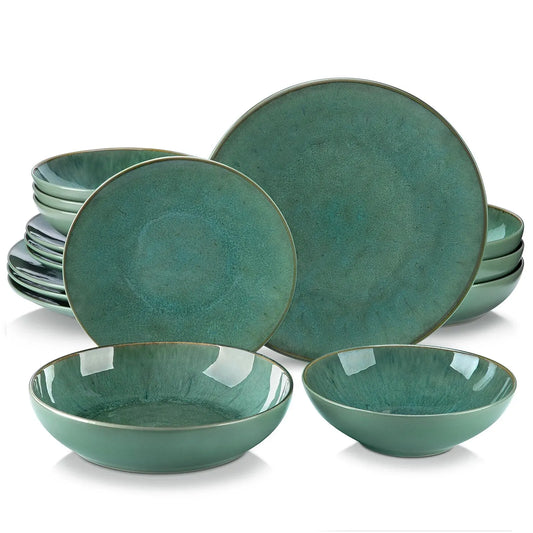 MALACASA KARST Stoneware Tableware Set