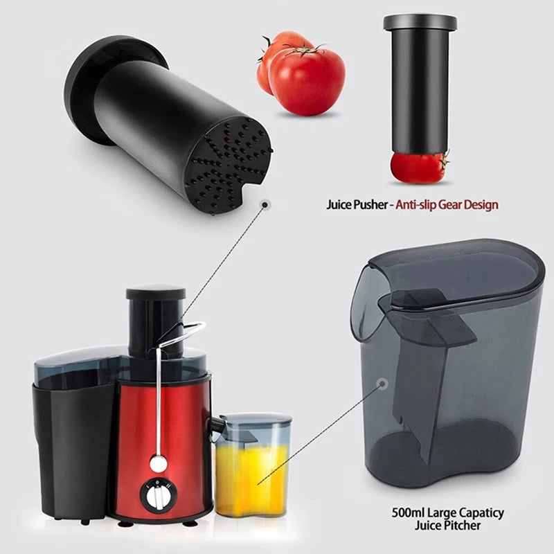 BarraDent Wide Mouth Juicer Automatic Pulp Ejection