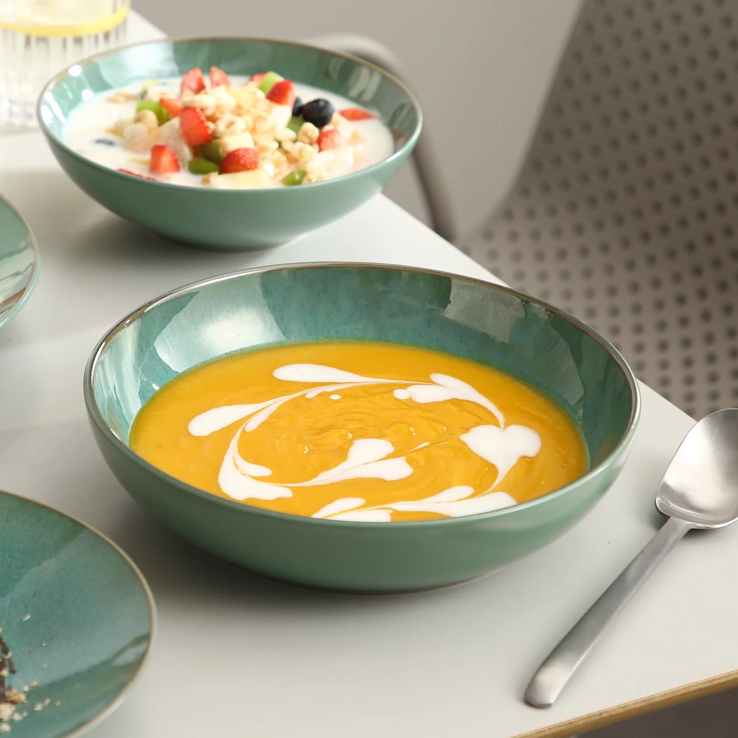 MALACASA KARST Stoneware Tableware Set