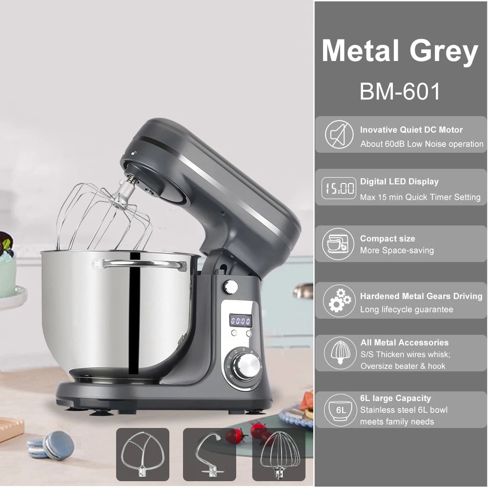 Biolomix Kitchen Stand Mixer With Blender And Quiet Motor
