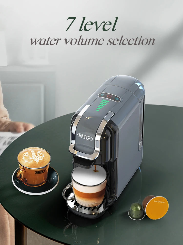 HiBREW 5 In 1 Capsule Coffee Machine Nespresso Compatible