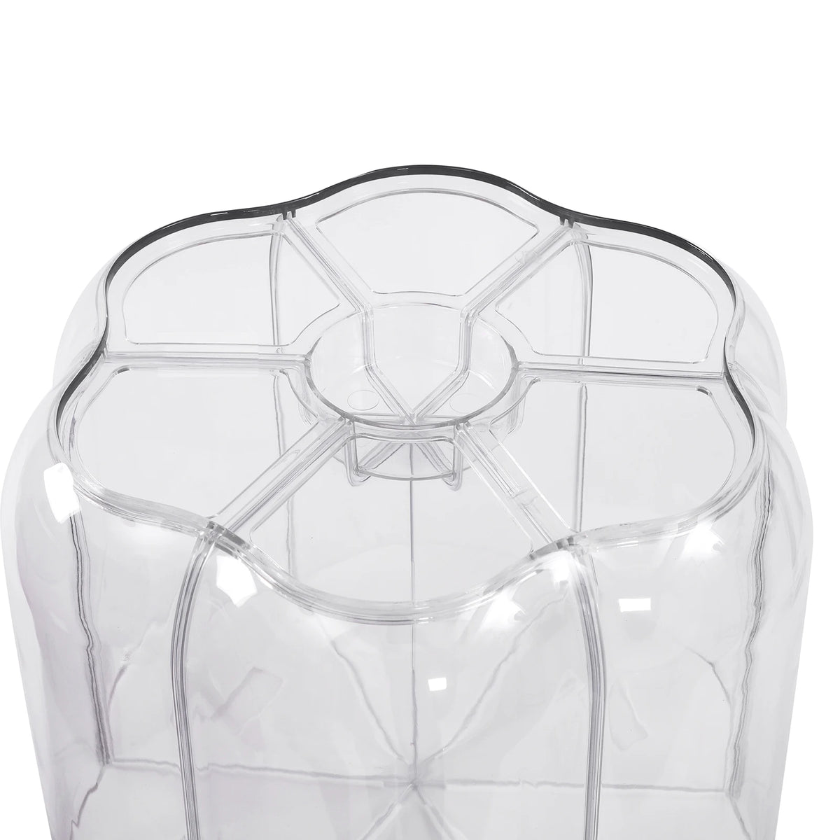 Bymaocar Rotating Six Compartment Airtight Rice and Grain Dispenser