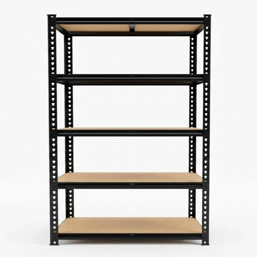 5-Tier Metal Shelving Unit Adjustable Pantry Storage Rack