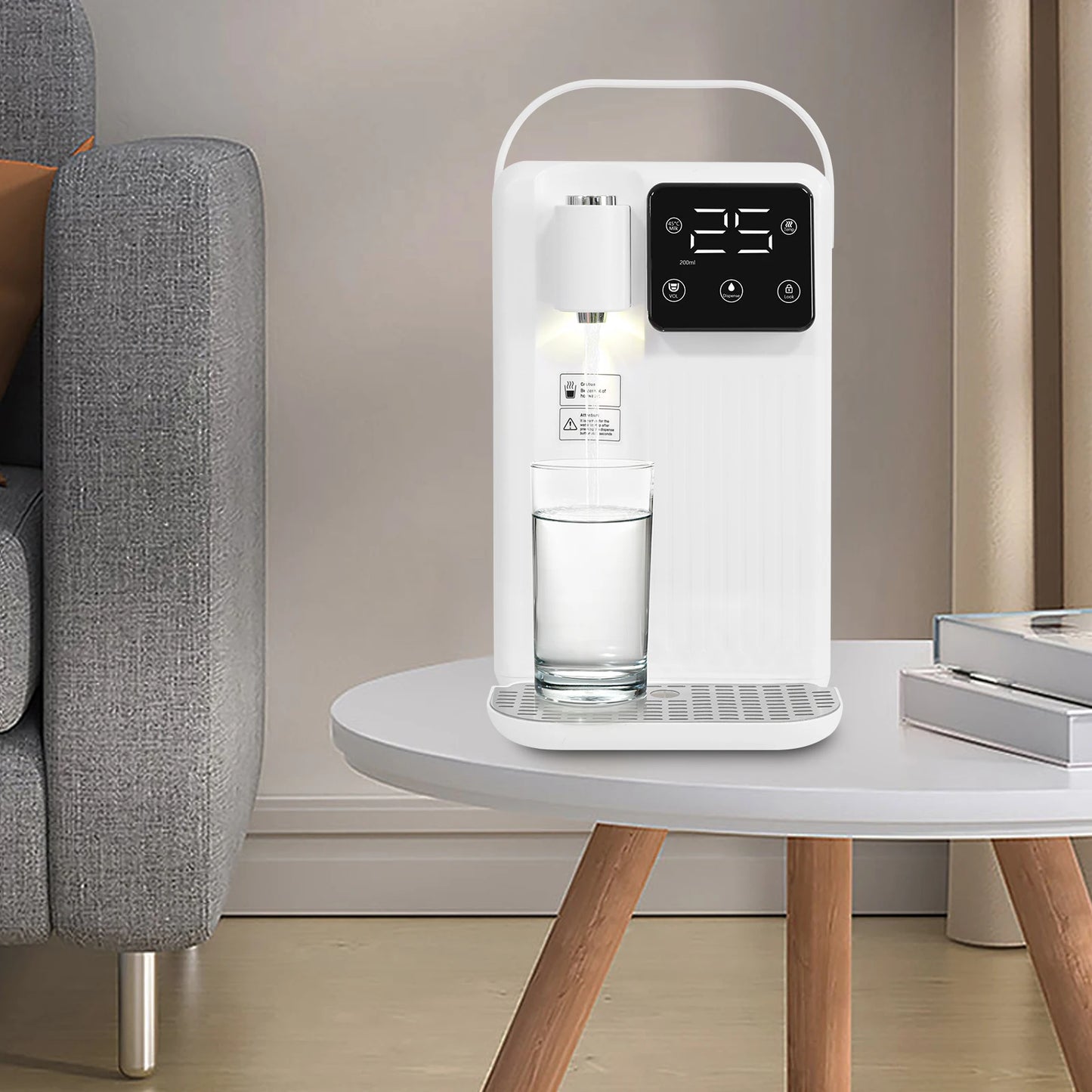 Instant Hot Water Dispenser With LED Panel Fast Heating