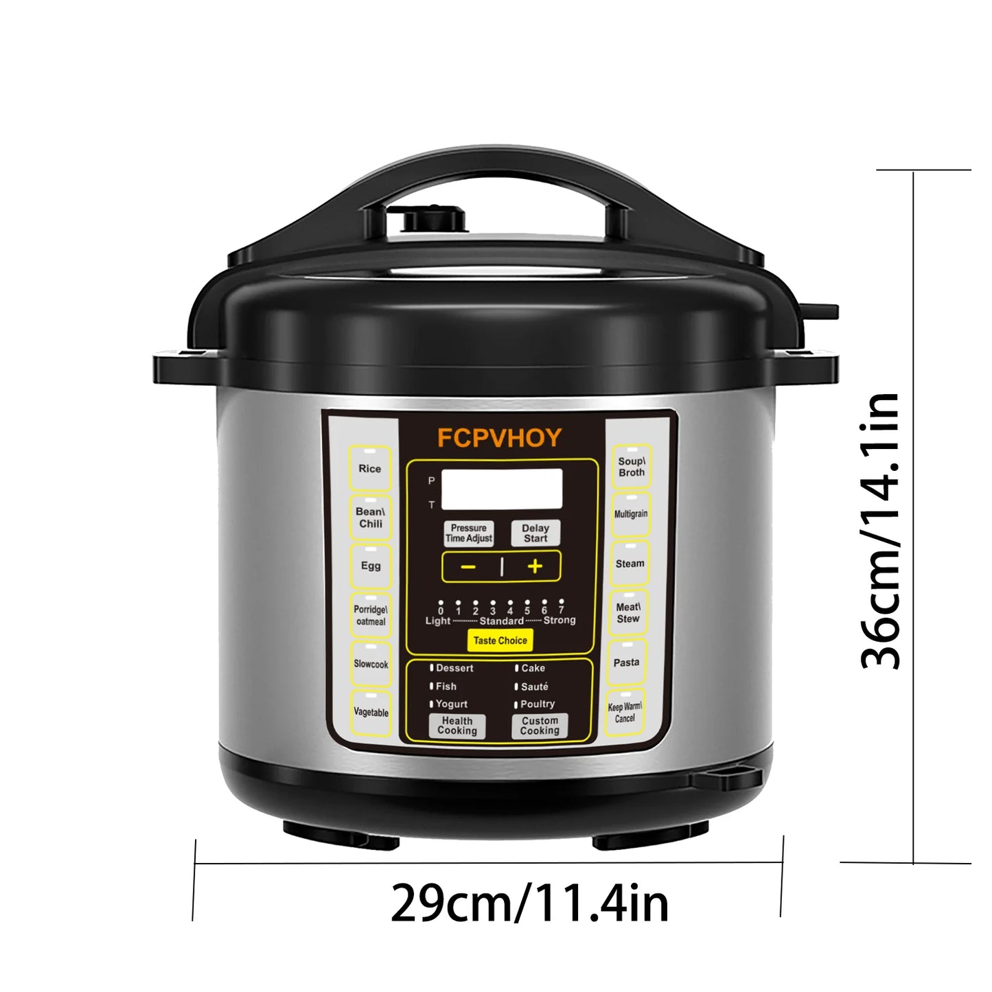 Electric Pressure Cooker 9-In-1 Instant Multi Cooker