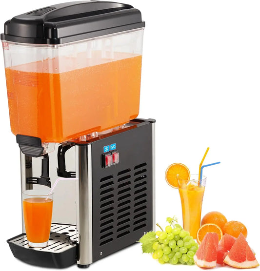 Tacleekii Commercial Stainless Steel Beverage Dispenser With Thermostat