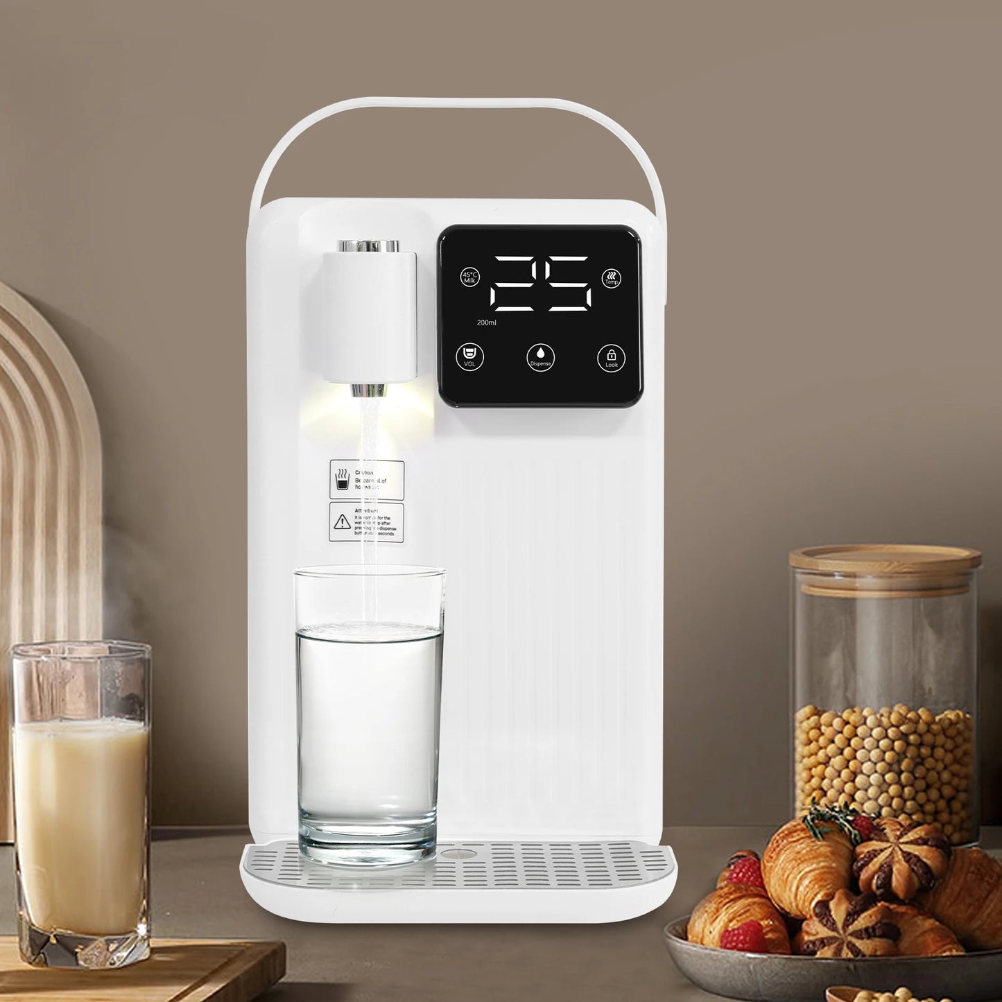Instant Hot Water Dispenser With LED Panel Fast Heating