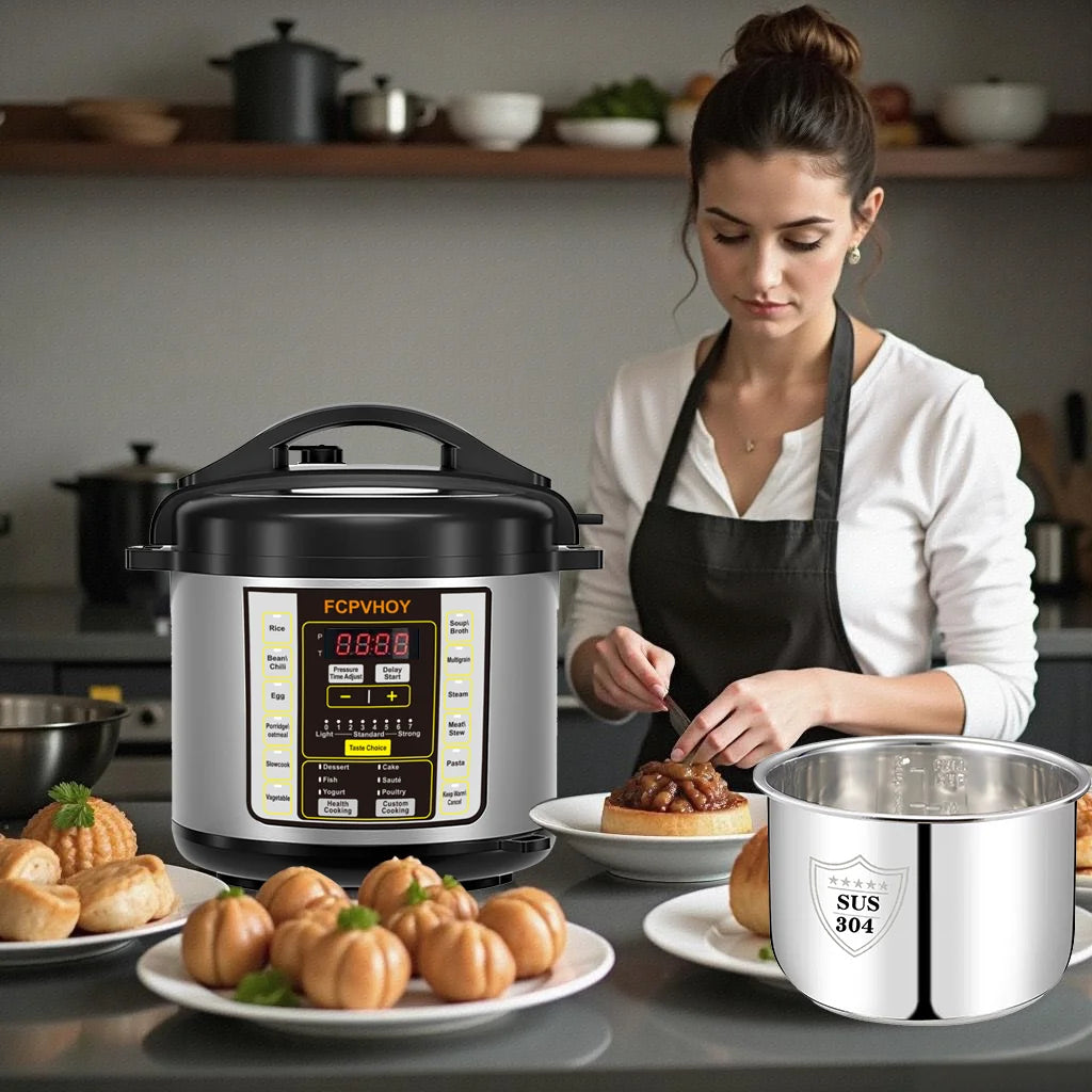 Electric Pressure Cooker 9-In-1 Instant Multi Cooker