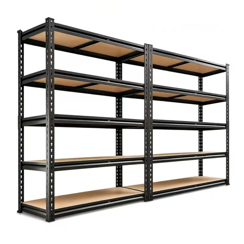 Slim Five Tier Heavy Duty Metal Storage Rack