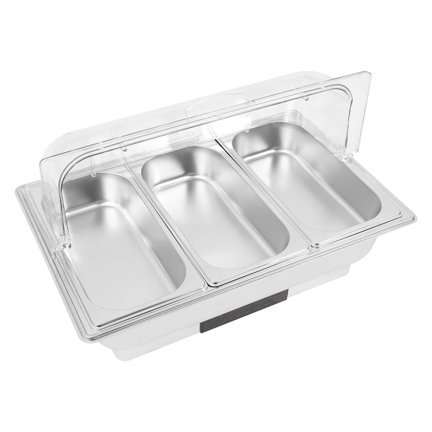 Electric Chafing Dish Buffet Chafer With Stainless Steel Touch Control