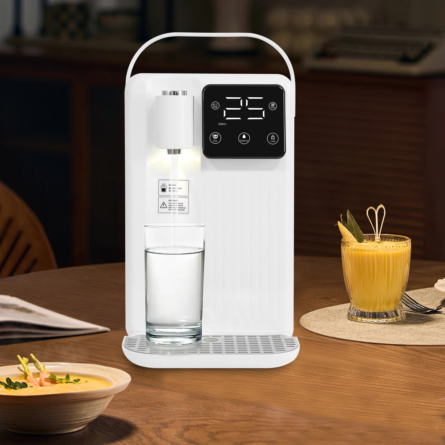 Instant Hot Water Dispenser With LED Panel Fast Heating