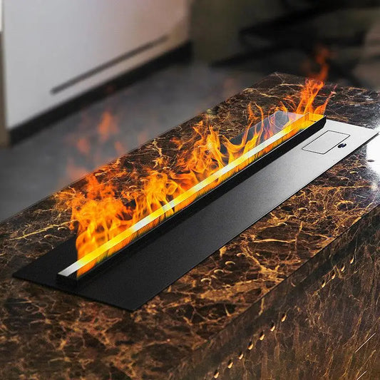 3D Atomized Fireplace With Colorful Steam Flame