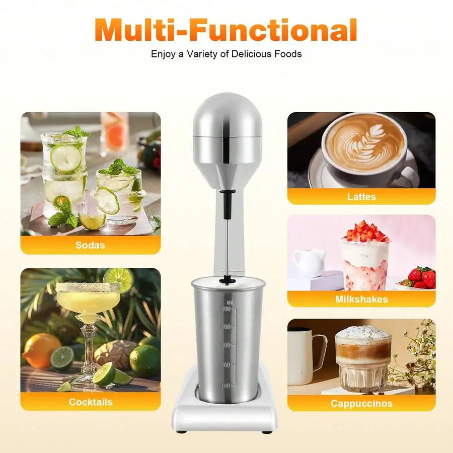 XMSJ Commercial Milkshake Machine Drink Mixer Smoothie Blender