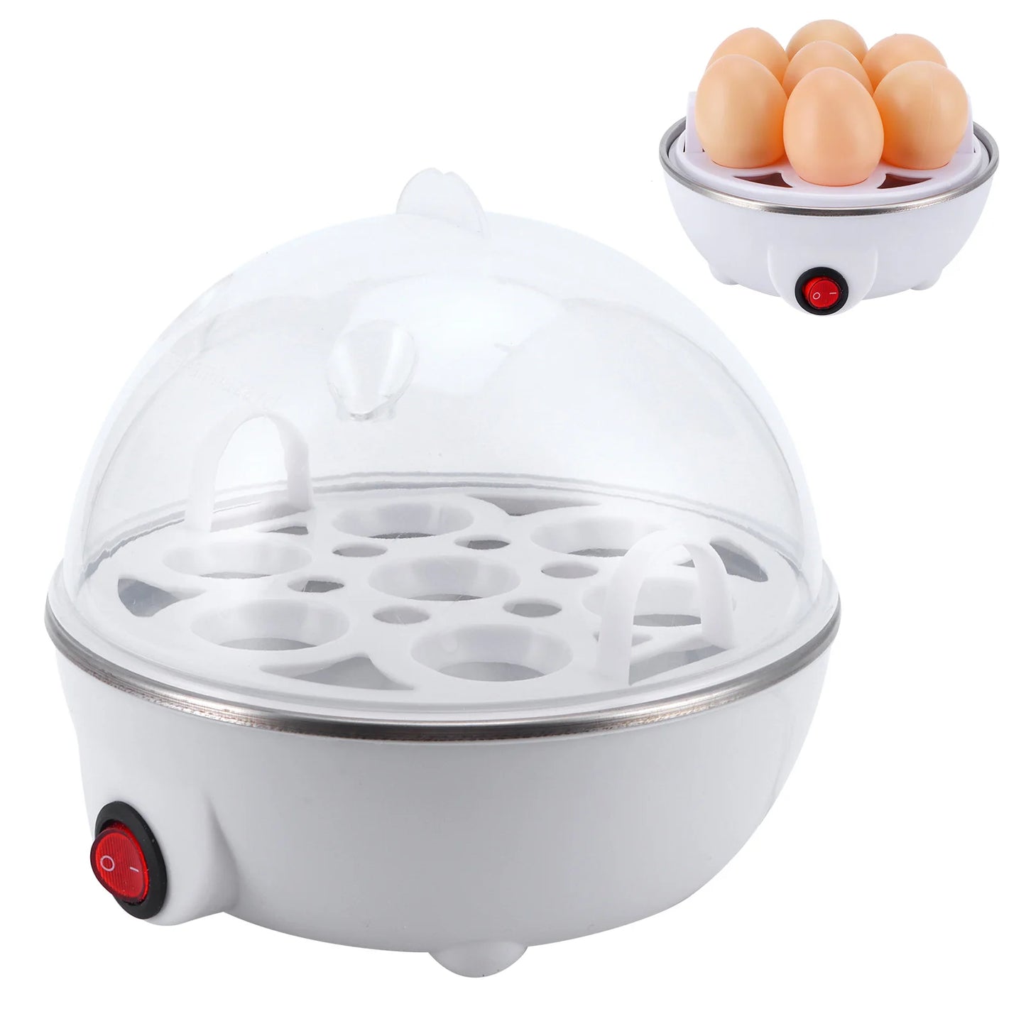 Romellar Electric Egg Cooker Multifunctional Poacher