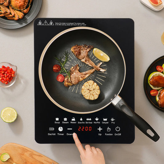 Portable Induction Cooktop 110V 750W With 8 Power Levels