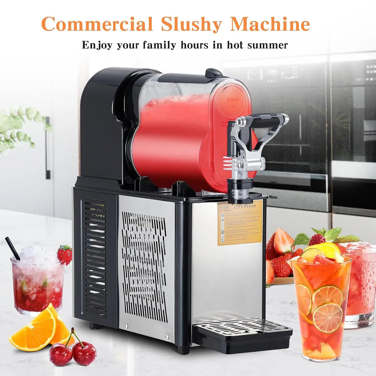 Commercial Slushie and Soft Serve Ice Cream Machine