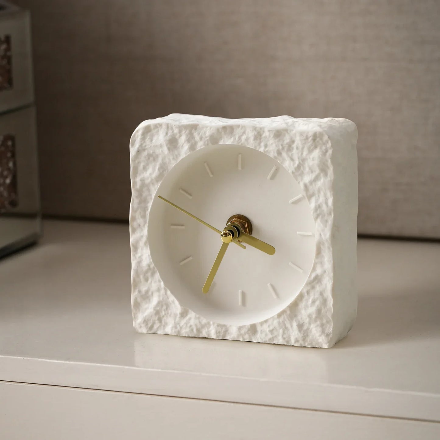Minimalist Desk Clock for Home Decor Quartz