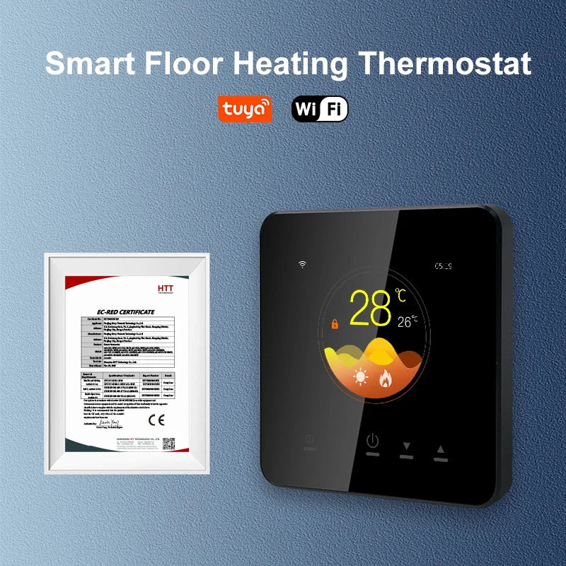 ACMELEC 16A Tuya WiFi Smart Thermostat for Floor Heating