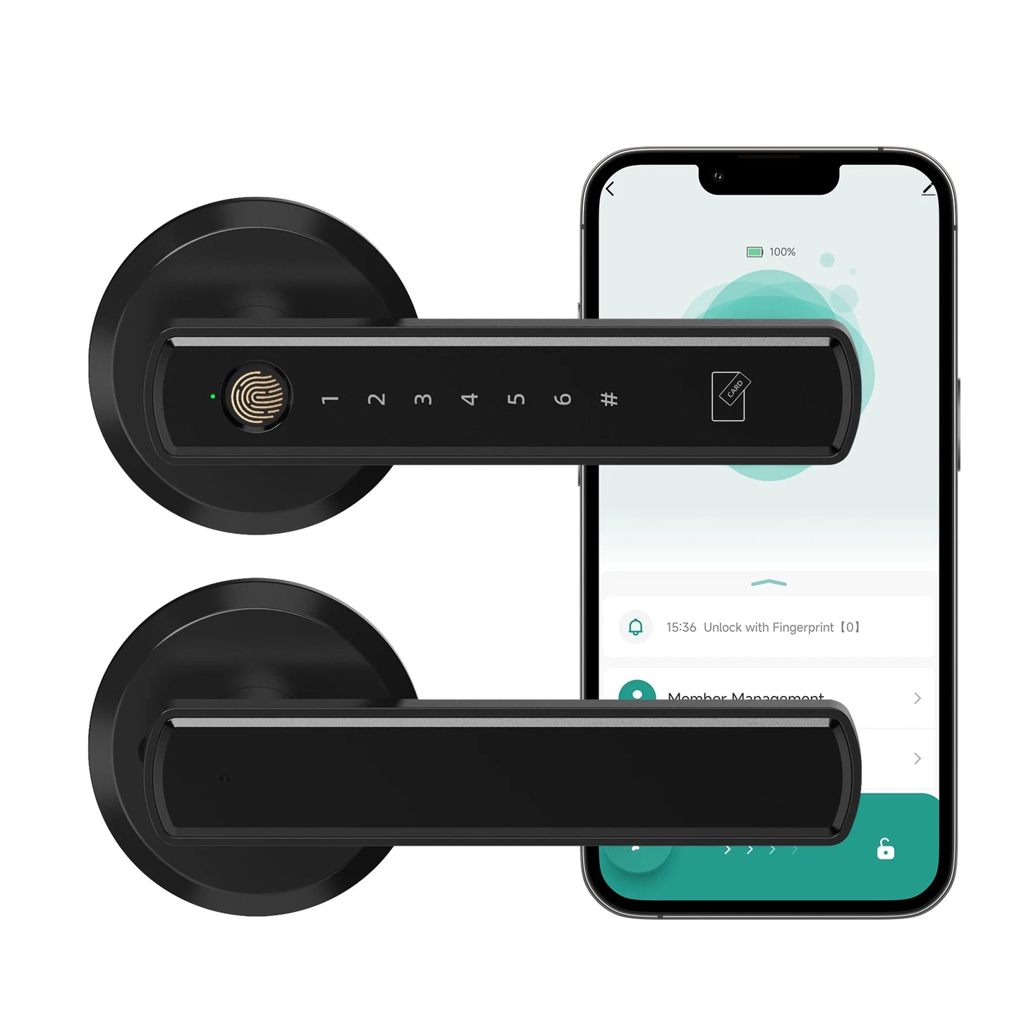 Viladepot Smart Lock Fingerprint Door Lock With App Control