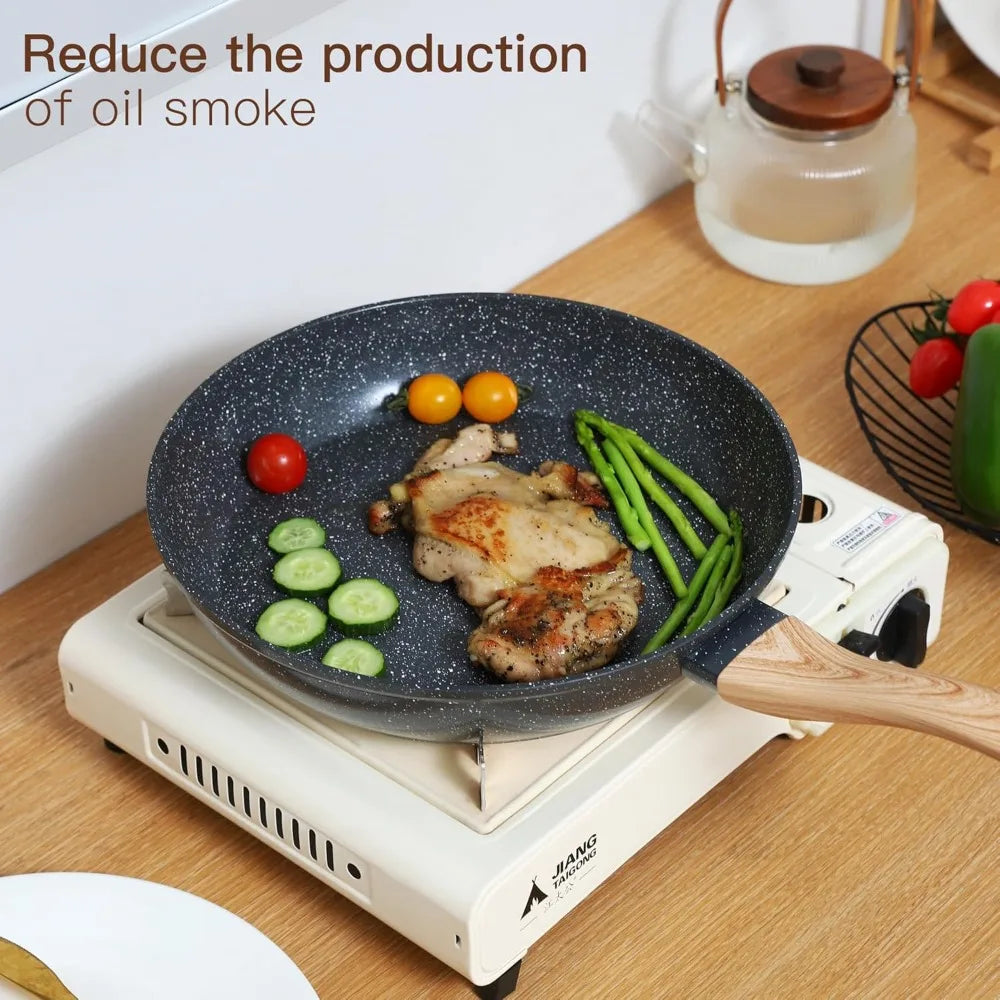 US Ceramic Nonstick Cookware Set Pots And Pans