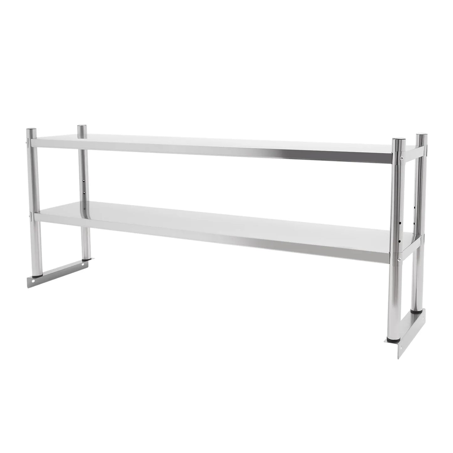 Stainless Steel Heavy Duty 2 Tier Shelving Unit