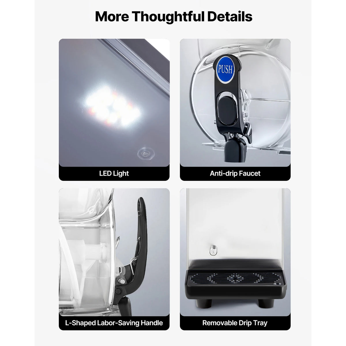 SucceBuy Commercial Frozen Drink And Slushy Maker